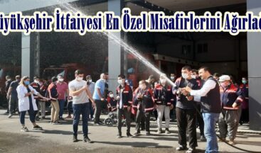 Büyükşehir İtfaiyesi En Özel Misafirlerini Ağırladı!
