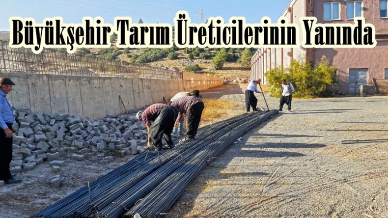 Büyükşehir Tarım Üreticilerinin Yanında!