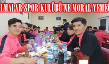 ELMALAR SPOR KULÜBÜ’NE MORAL YEMEĞİ.
