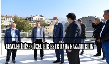 GENÇLERİMİZE GÜZEL BİR ESER DAHA KAZANDIRDIK.