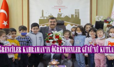 ÖĞRENCİLER KAHRAMAN’IN ÖĞRETMENLER GÜNÜ’NÜ KUTLADI!