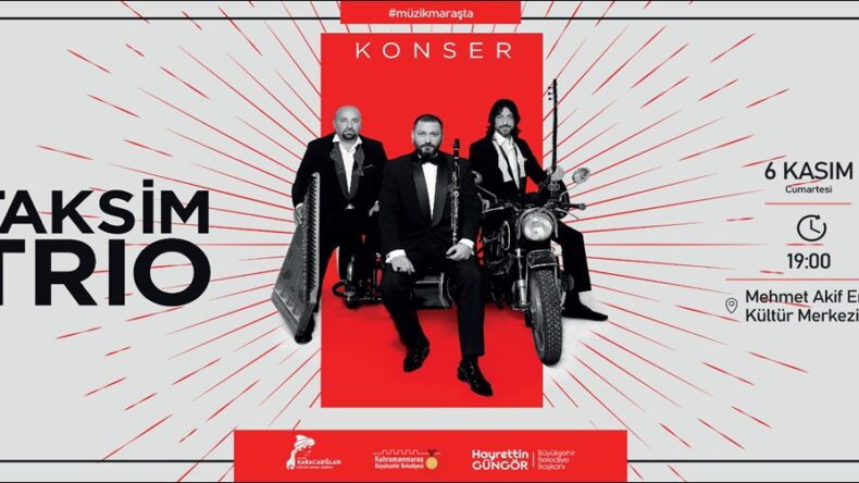 Kasım Etkinlikleri Taksim Trio Konseriyle Başlıyor!