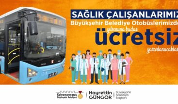 Kahraman Sağlıkçılara Büyükşehir’den Destek.