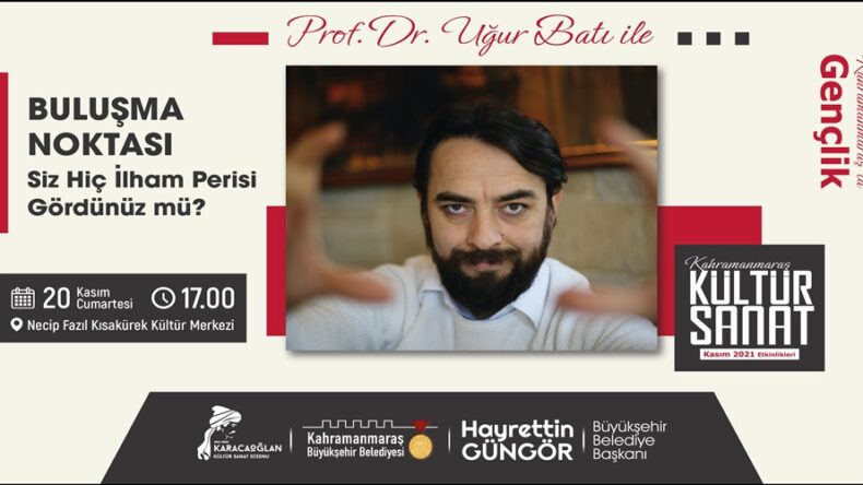 Prof. Uğur Batı Söyleşisi 20 Kasım’da!