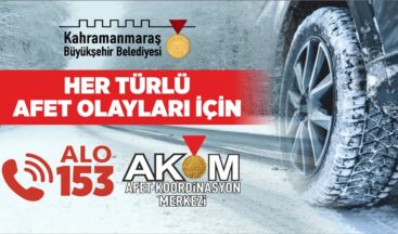 Afet Koordinasyon Merkezi’ne ALO 153 ile Kolay Ulaşım.