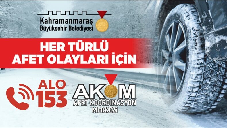 Afet Koordinasyon Merkezi’ne ALO 153 ile Kolay Ulaşım.