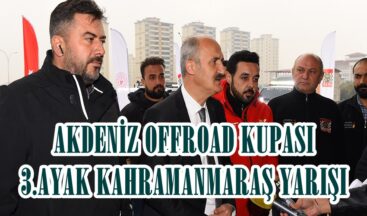 AKDENİZ OFFROAD KUPASI 3.AYAK KAHRAMANMARAŞ YARIŞI.