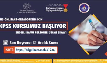 Ücretsiz E-KPSS Kursu Başlıyor!