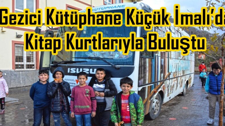 Gezici Kütüphane Küçük İmalı’da Kitap Kurtlarıyla Buluştu.