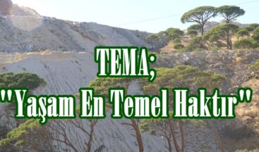 TEMA; “Yaşam En Temel Haktır”