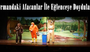 Ormandaki Afacanlar İle Eğlenceye Doydular.