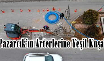 Pazarcık’ın Arterlerine Yeşil Kuşak.