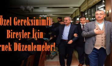 Özel Gereksinimli Bireyler İçin Örnek Düzenlemeler.