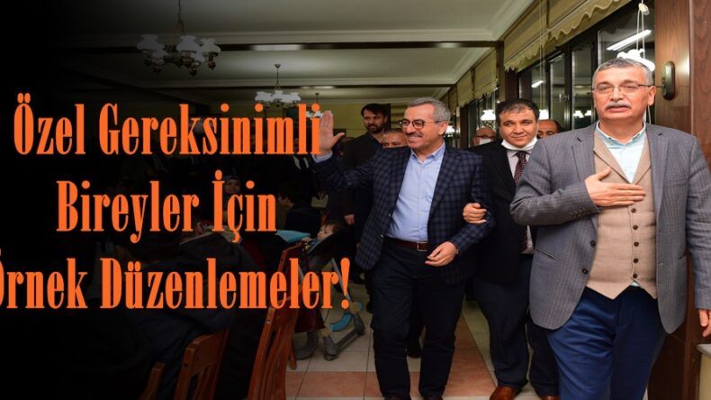 Özel Gereksinimli Bireyler İçin Örnek Düzenlemeler.