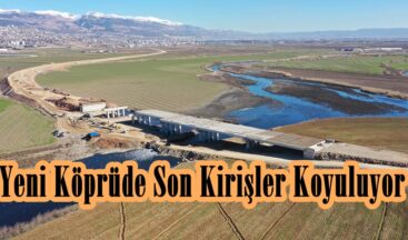 Yeni Köprüde Son Kirişler Koyuluyor.