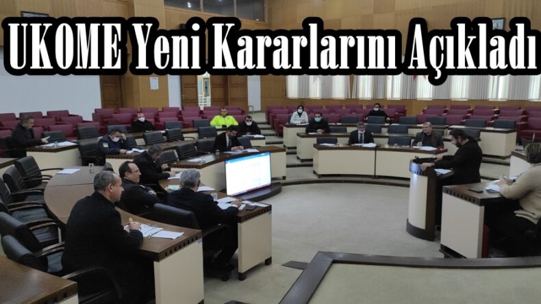UKOME Yeni Kararlarını Açıkladı.