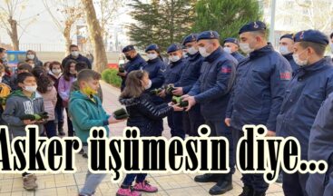 Asker üşümesin diye…