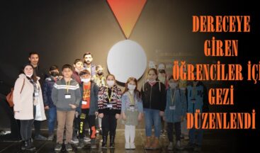 DERECEYE GİREN ÖĞRENCİLER İÇİN GEZİ DÜZENLENDİ.