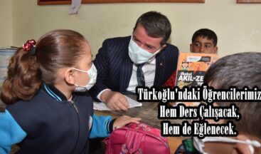 Türkoğlu’ndaki Öğrencilerimiz Hem Ders Çalışacak, Hem de Eğlenecek.