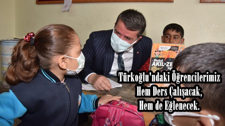 Türkoğlu’ndaki Öğrencilerimiz Hem Ders Çalışacak, Hem de Eğlenecek.