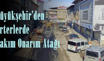 Büyükşehir’den Arterlerde Bakım Onarım Atağı.