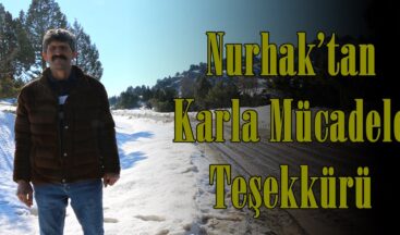Nurhak’tan Karla Mücadele Teşekkürü.