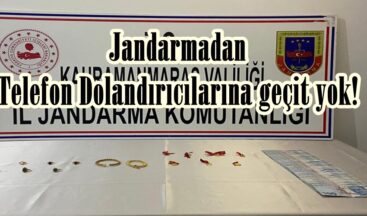 Jandarmadan Telefon Dolandırıcılarına geçit yok!