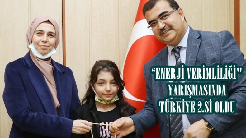 “ENERJİ VERİMLİLİĞİ” YARIŞMASINDA TÜRKİYE 2.Sİ OLDU.
