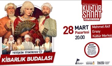 ‘Kibarlık Budalası’ Tiyatroseverlerle Buluşacak.