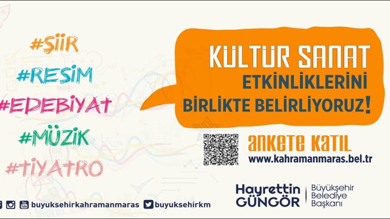 Kültür Sanat Etkinliklerini Birlikte Belirliyoruz.