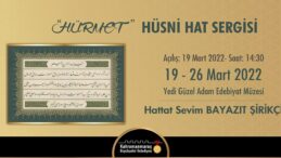 Hüsni Hat Sergisi Sanatseverlerle Buluşuyor.