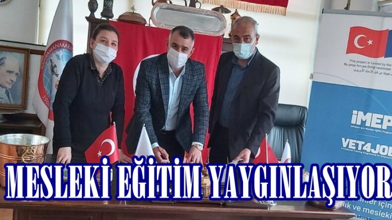 MESLEKİ EĞİTİM YAYGINLAŞIYOR