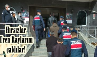 Hırsızlar Tren Raylarını çaldılar!