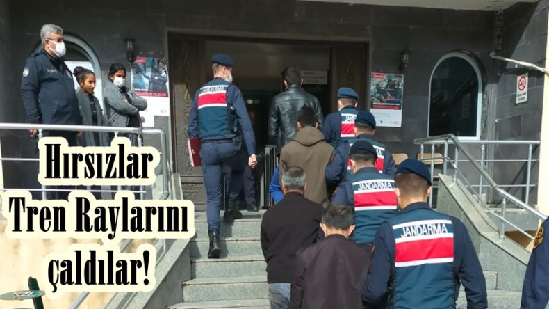 Hırsızlar Tren Raylarını çaldılar!