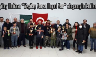 Yeşilay Haftası “Yeşilay Varsa Hayat Var” sloganıyla kutlandı.