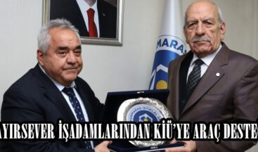 HAYIRSEVER İŞADAMLARINDAN KİÜ’YE ARAÇ DESTEĞİ