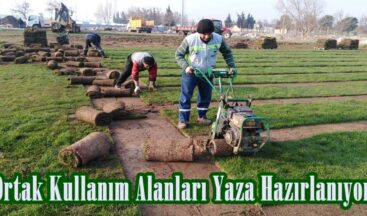 Ortak Kullanım Alanları Yaza Hazırlanıyor.