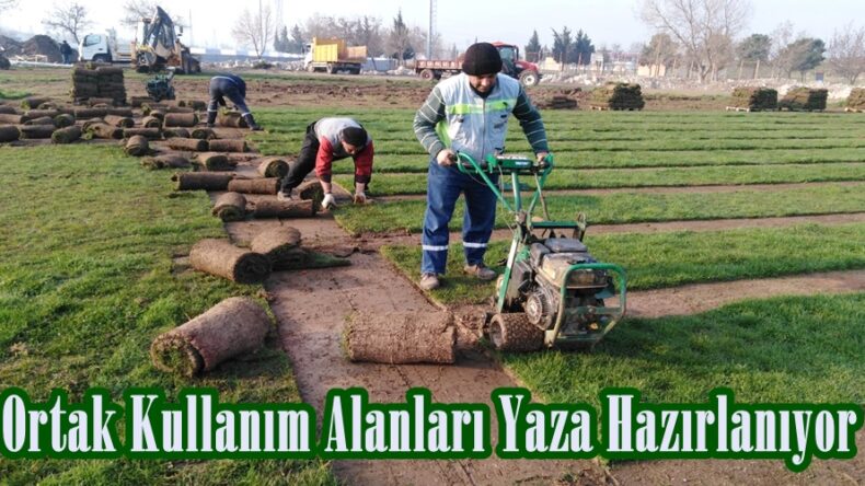 Ortak Kullanım Alanları Yaza Hazırlanıyor.