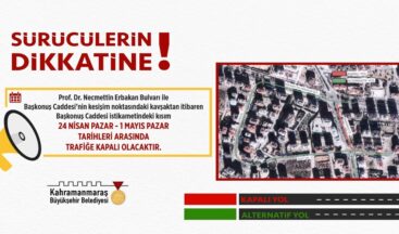 Sürücüler Alternatif Güzergâhlara Yönlendirildi!