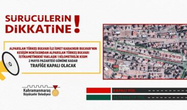 Alternatif Güzergâh Uyarısı!