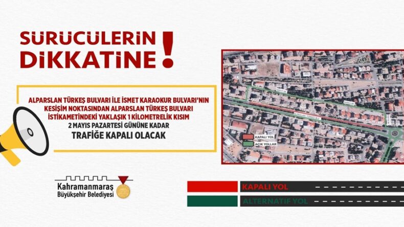 Alternatif Güzergâh Uyarısı!