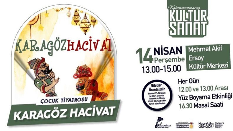‘Karagöz – Hacivat’ Tiyatrosu Minik İzleyicilerini Bekliyor.