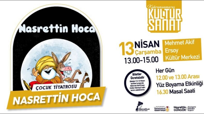 ‘Nasrettin Hoca’ Miniklerle Buluşmaya Geliyor.