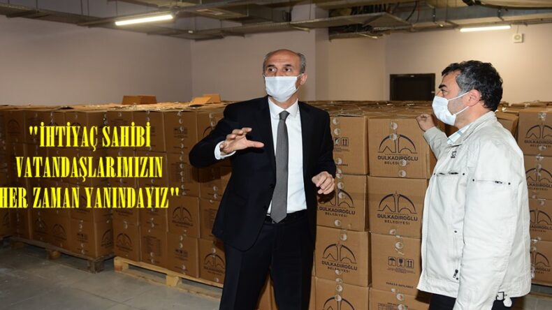 “İHTİYAÇ SAHİBİ VATANDAŞLARIMIZIN HER ZAMAN YANINDAYIZ”