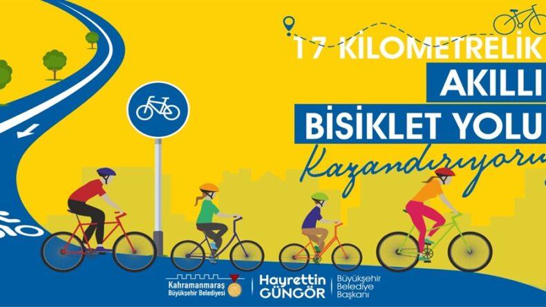 Şehre 17 Kilometrelik Akıllı Bisiklet Yolu Kazandırılacak.