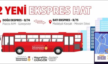 Büyükşehir’den İki Yeni Ekspres Hat.