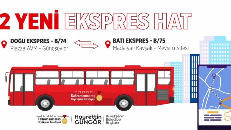Büyükşehir’den İki Yeni Ekspres Hat.