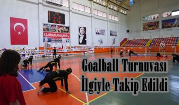 Goalball Turnuvası İlgiyle Takip Edildi.