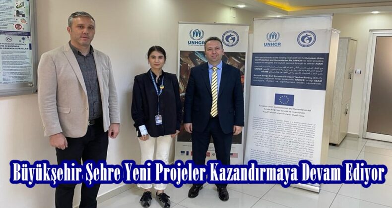 Büyükşehir Şehre Yeni Projeler Kazandırmaya Devam Ediyor.