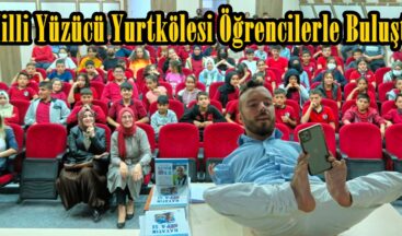 Milli Yüzücü Yurtkölesi Öğrencilerle Buluştu.
